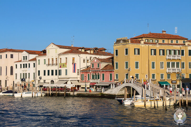 Auf unserer Rueckreise in Venedig