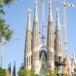 Blick auf die Sagrada Familia auf unserer Tour mit der AIDA in Barcelona