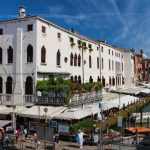 Hauser am Canal Grande in Venedig