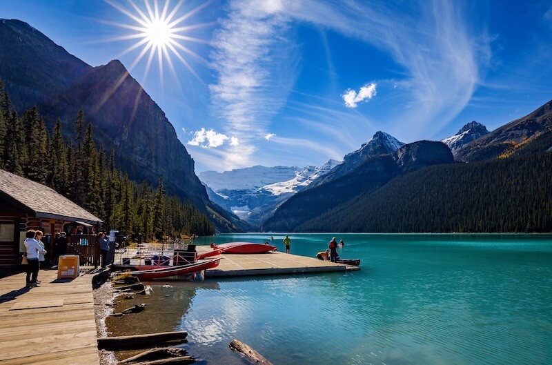 Kanada Reisen zum Lake Louise 