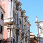 Auf dem Campo San Roco in Venedig