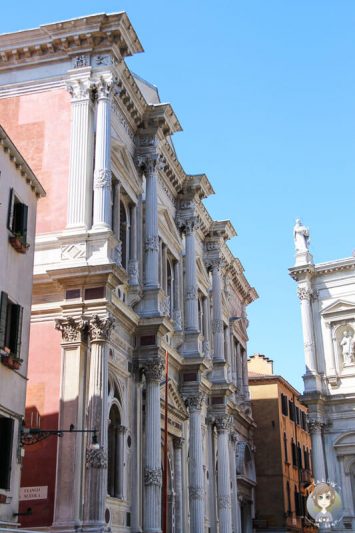 Auf dem Campo San Roco in Venedig
