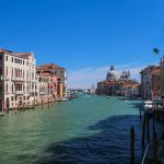 Blick über den Canal Grande in Venedig