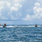 Jetskifahren am Bamburi Beach in Mombasa