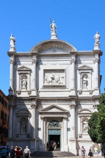 Die Kirche San Rocco in Venedig