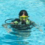 Schnuppertauchen im Pool