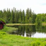 Der See Øvresetertjern in Oslo