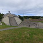 Die Holmenkollenschanze in Oslo, Norwegen