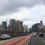 Die Skyline von Sydney liegt vor uns