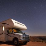 Camping im Goosenecks State Park unter einem Sternenhimmel