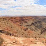 Camping im Goosenecks State Park in Mexican Hat, Arizona