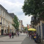 Blick auf die schöne Innenstadt in Detmold