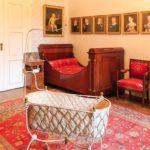 Blick in ein altes Kinderzimmer im Fürstlichen Residenzschloss Detmold