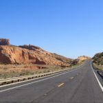 Eine typische Landschaft in Utah