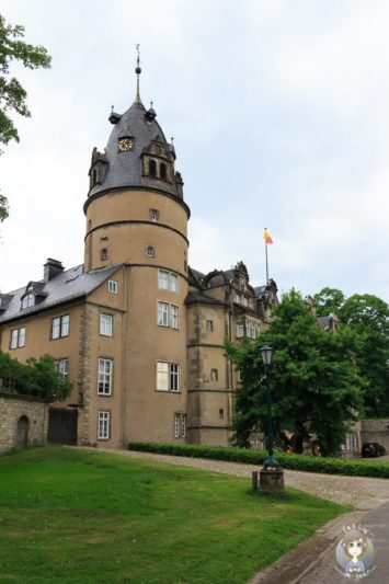 Das Fürstliche Residenzschloss Detmold im Stadtzentrum