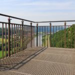 Die Weser Skywalk - Plattform in Beverungen am Weser Bergland