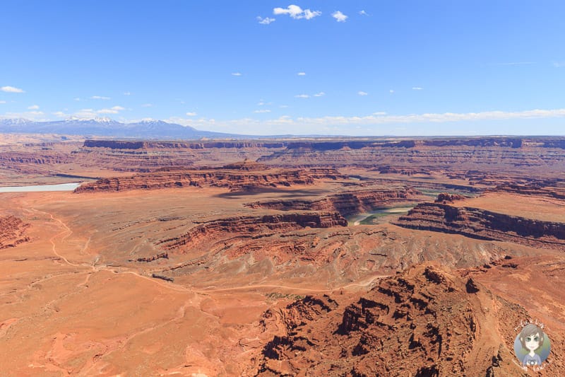 Gigantischer Ausblick vom Dead Horse Point Overlook Viewpoint im State Park