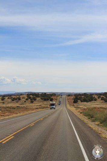 Auf der Fahrt Richtung Canyonlands National Park