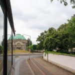 Blick aus der Stadtrundfahrt Hannover auf das Kongresszentrum