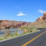 Schöne Scenic Route nahe Moab