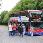 Der Doppeldeckerbus der Stadtrundfahrt Hannover