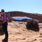 Wanderung mit Baby zum Mesa Arch