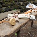 Werkzeuge für Handarbeit im Mittelalter im Archäologischen Museum Oerlinghausen