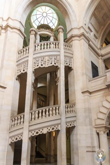 Das Treppenhaus vom Neuen Rathaus Hannover