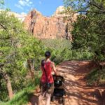 Barrierefreie Wanderung zu den Lower Emerald Pools im Zion Nationalpark