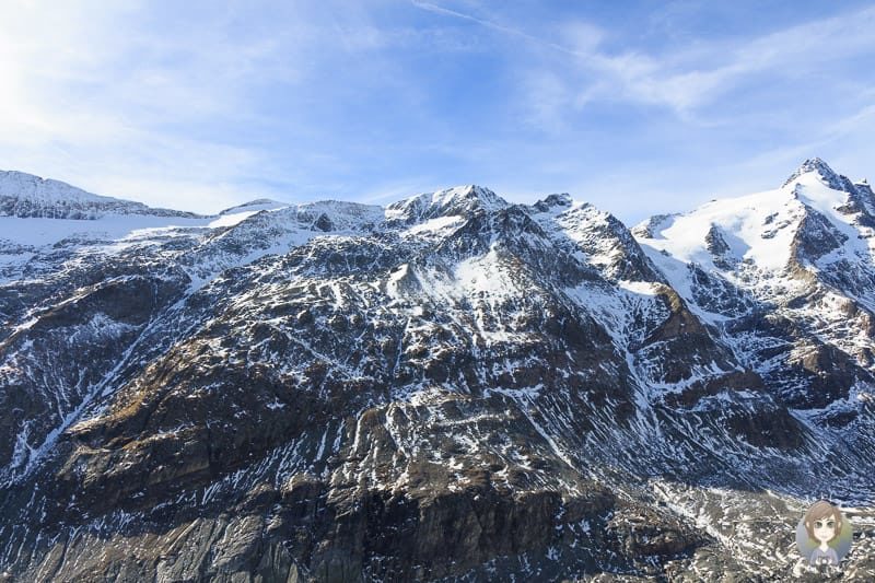 Blick auf den Grossglockner rechts