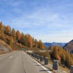 Fahrt über die Grossglockner Hochalpenstrasse im Herbst