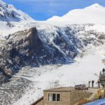 Blick auf den Pasterze Gletscher am Grossglockner an der Kaiser-Franz-Josefs-Höhe