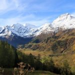 Fantastischer Blick auf die Bergwelt von der Grossglockner Hochalpenstrasse in Österreich