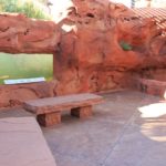 Der Slot Canyon im Red Hills Desert Garden Park in St. George