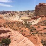 Ausblick auf die Landschaft im Valley of Fire State Park