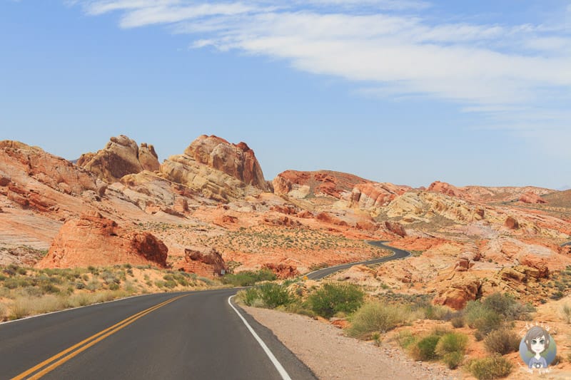 Zu Besuch im Südwesten der USA im Valley of fire State Park