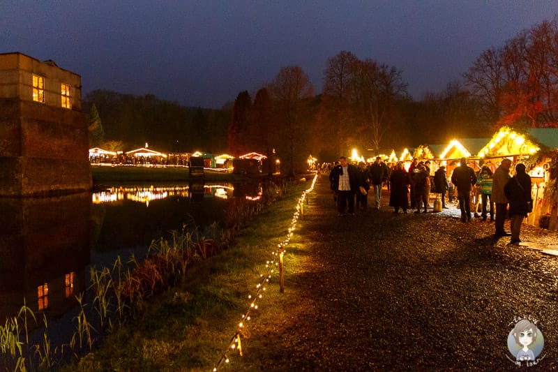 Schloss Merode Weihnachtsmarkt Romantischer Wintertraum