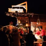 Leckere Reibekuchen auf dem Weihnachtsmarkt Schloss Merode