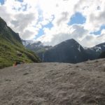 Unebener Weg zum Aussichtspunkt des Briksdalsbreen