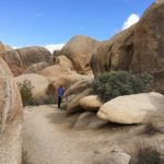 Wanderung mit Kind über den Arch Rock Nature Trail