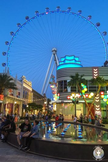 Spaziergang durch die Fressmeile in Las Vegas