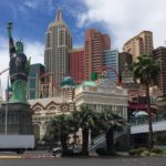Blick auf das Hotel New York in Las Vegas