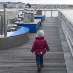 Spaziergang in einem Urlaub in Heiligenhafen mit Kind