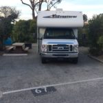 Unser Stellplatz am Doheny State Beach in Dana Point