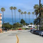 Fahrt durch La Jolla in Kalifornien