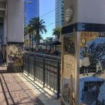 Bilder am Bahnhof Santa Fe in San Diego