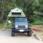 Dachzelt Camper in Kalifornien