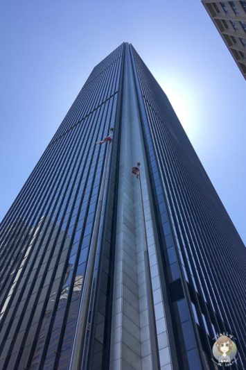Ein Hochhaus in Los Angeles