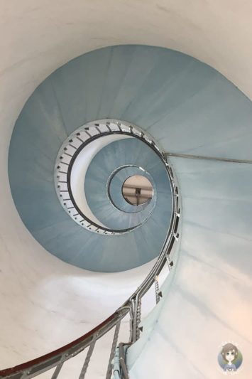 Die Treppe im Lyngvig Fyr