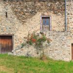 Besuch im Kloster von Pommiers in der Loire, Frankreich